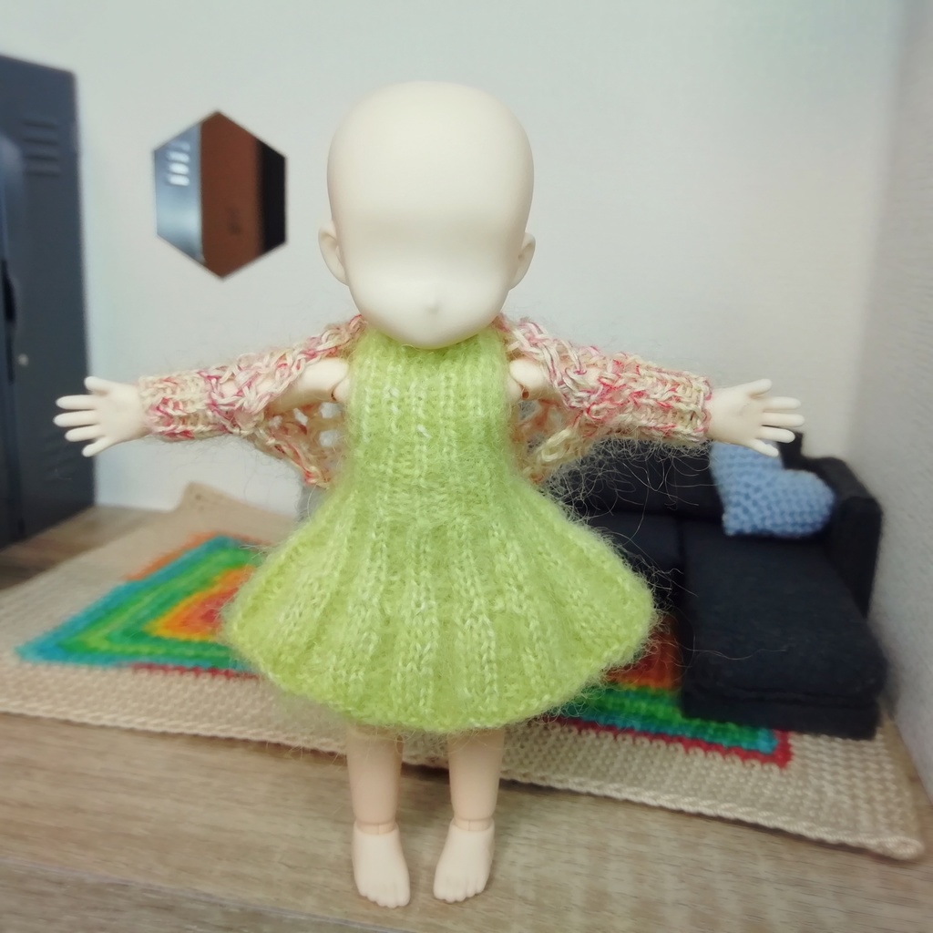 【1/16】ドルマンスリーブ2wayカーディガン