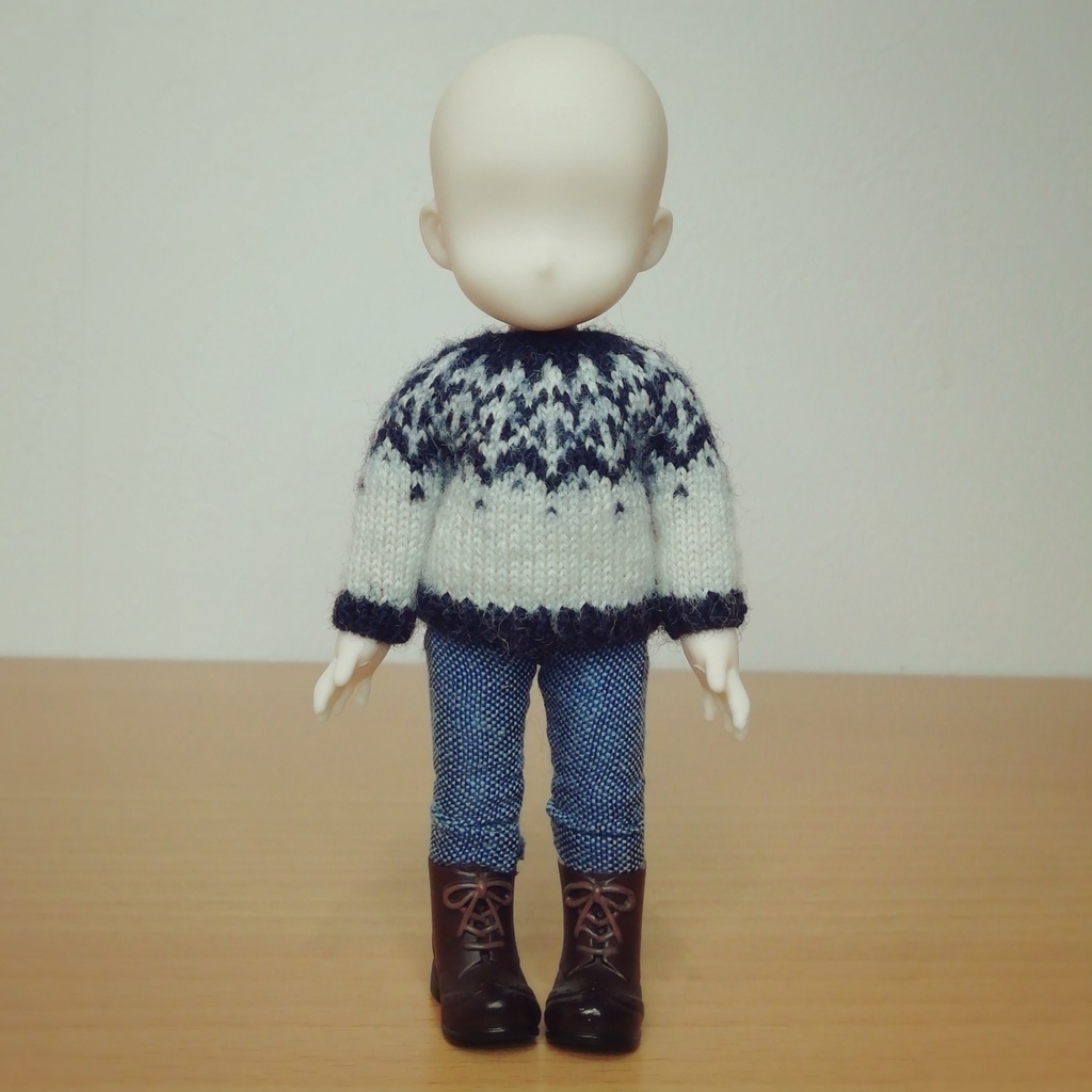 編み込みセーター🧶