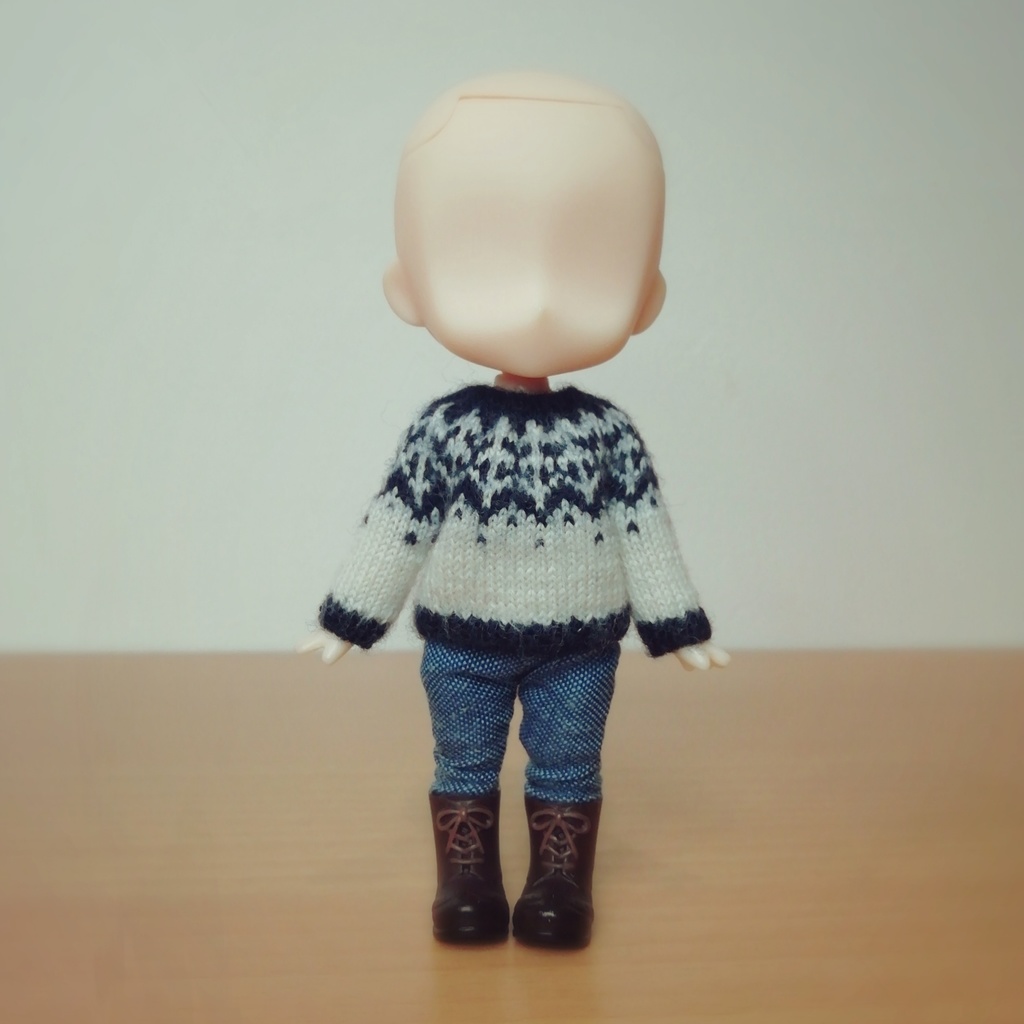 編み込みセーター🧶