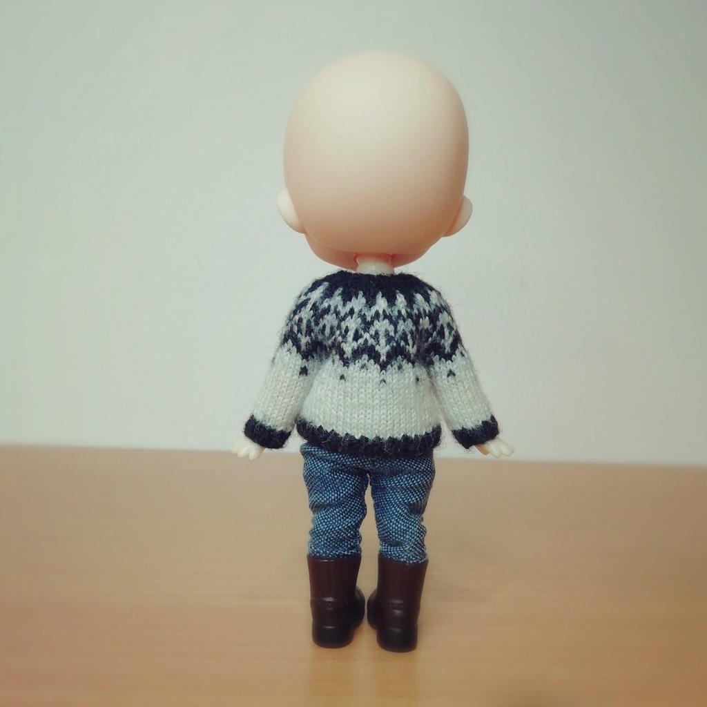 編み込みセーター🧶