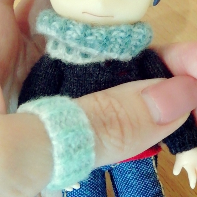 🧣リバーシブルスヌード&ニットリング💍