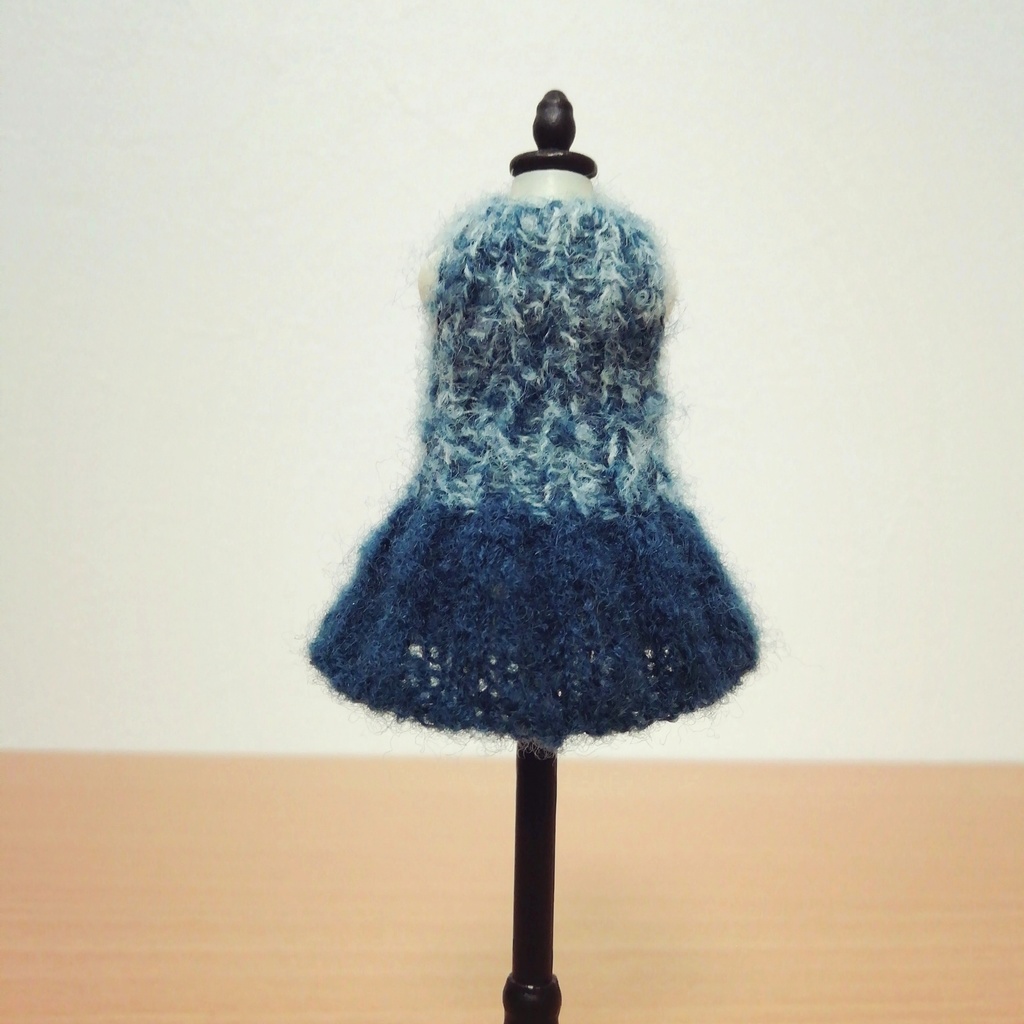 👗ノースリーブミニワンピース