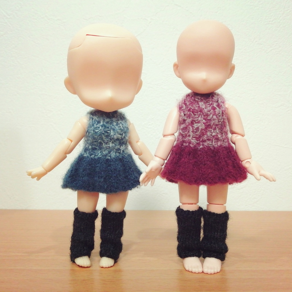 👗🧦ミニワンピ&トレンカセット