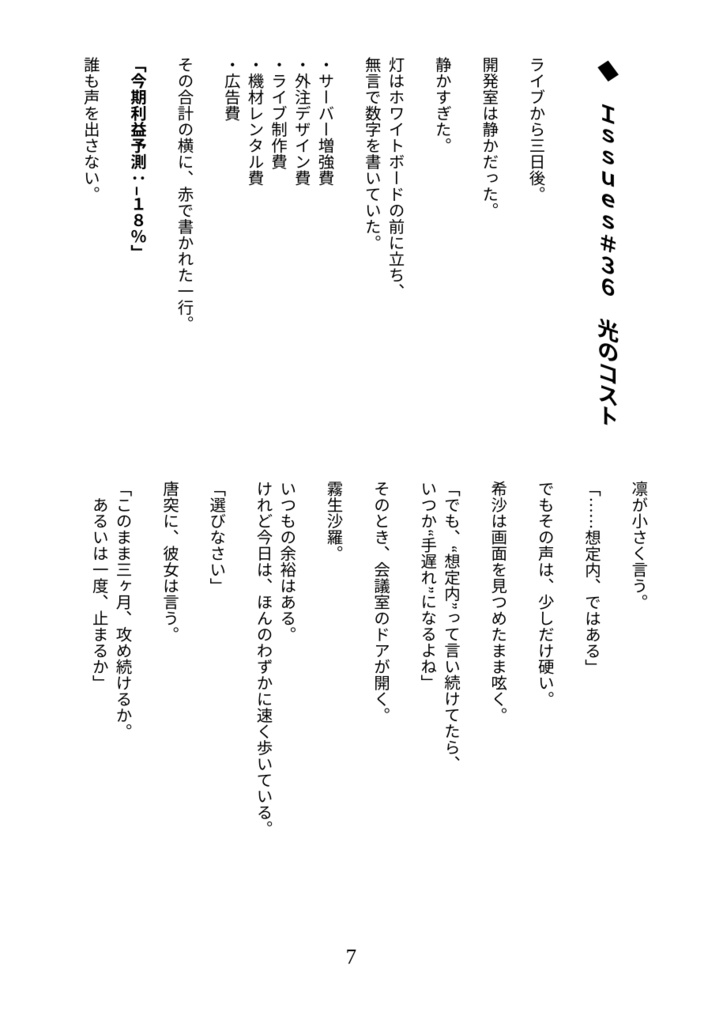【AI小説】Push to the Spotlight(下)