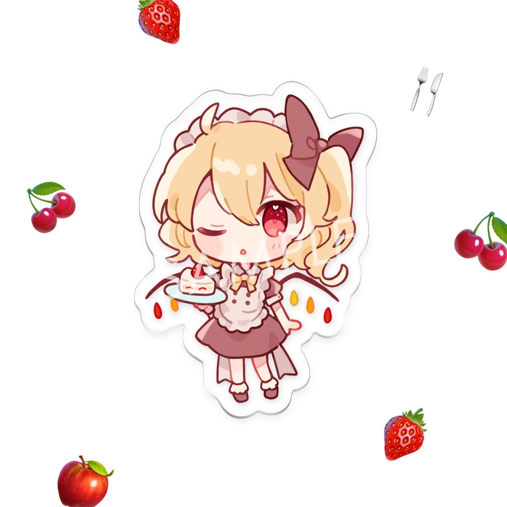 メイドフランアクリルキーホルダー