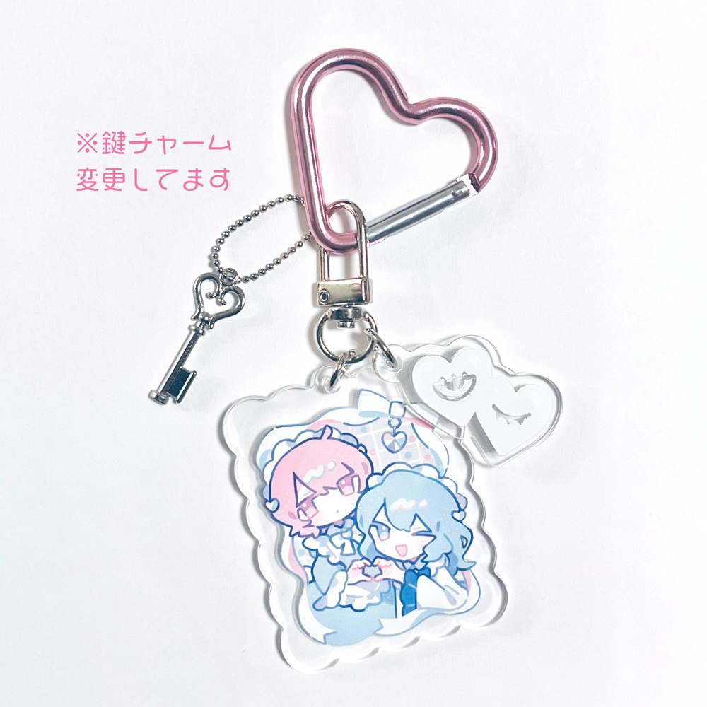 メイド古明地カラビナアクキーチャーム