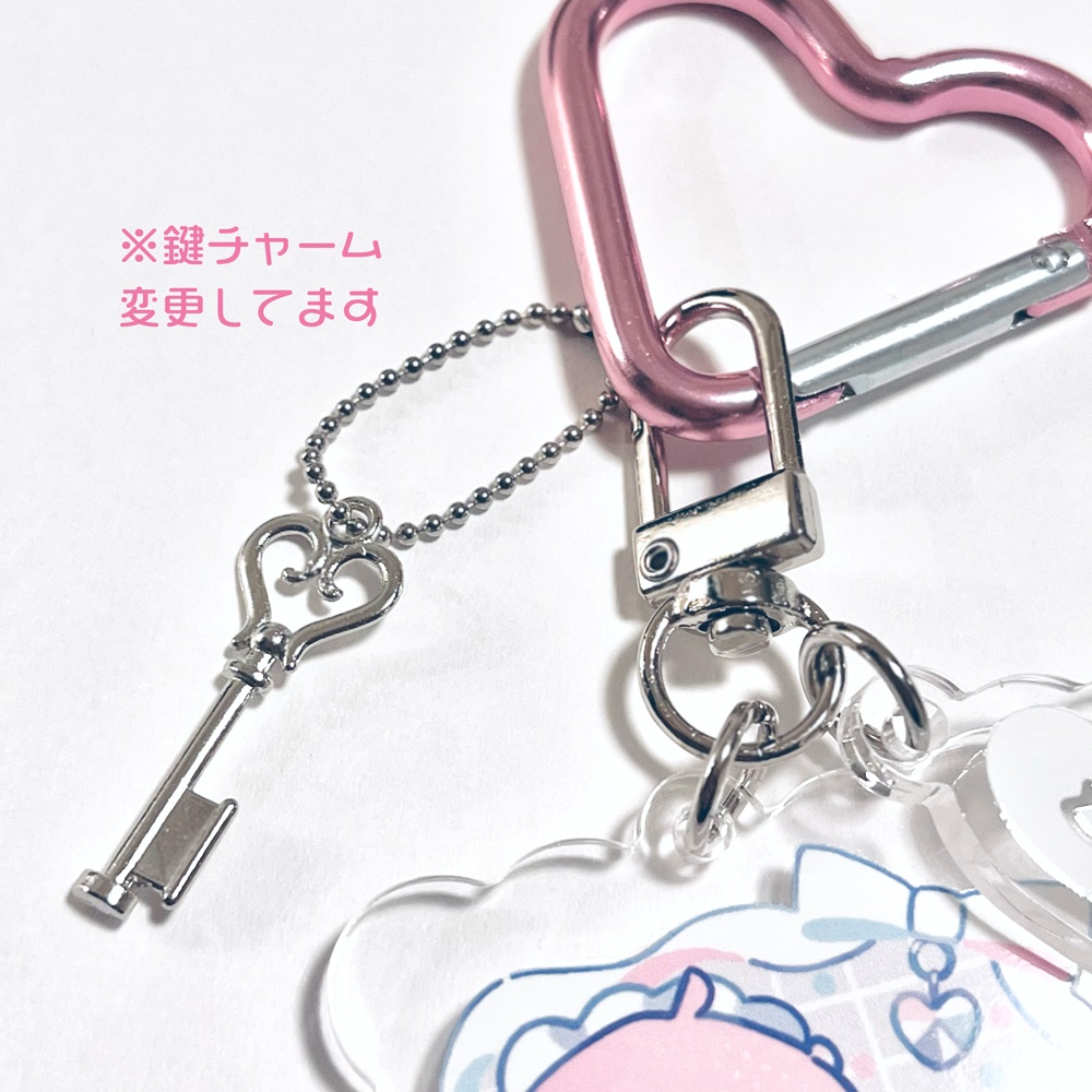 メイド古明地カラビナアクキーチャーム