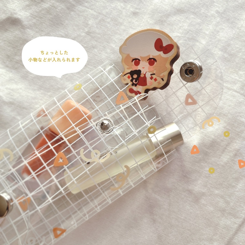 あきいろクリアポーチ