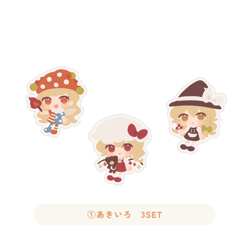 クリアステッカー