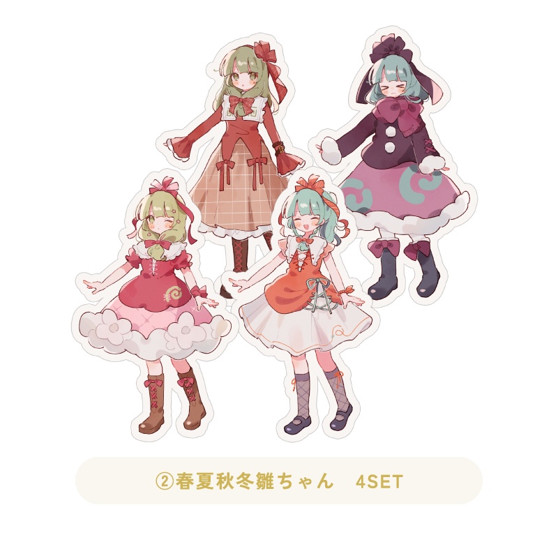 クリアステッカー