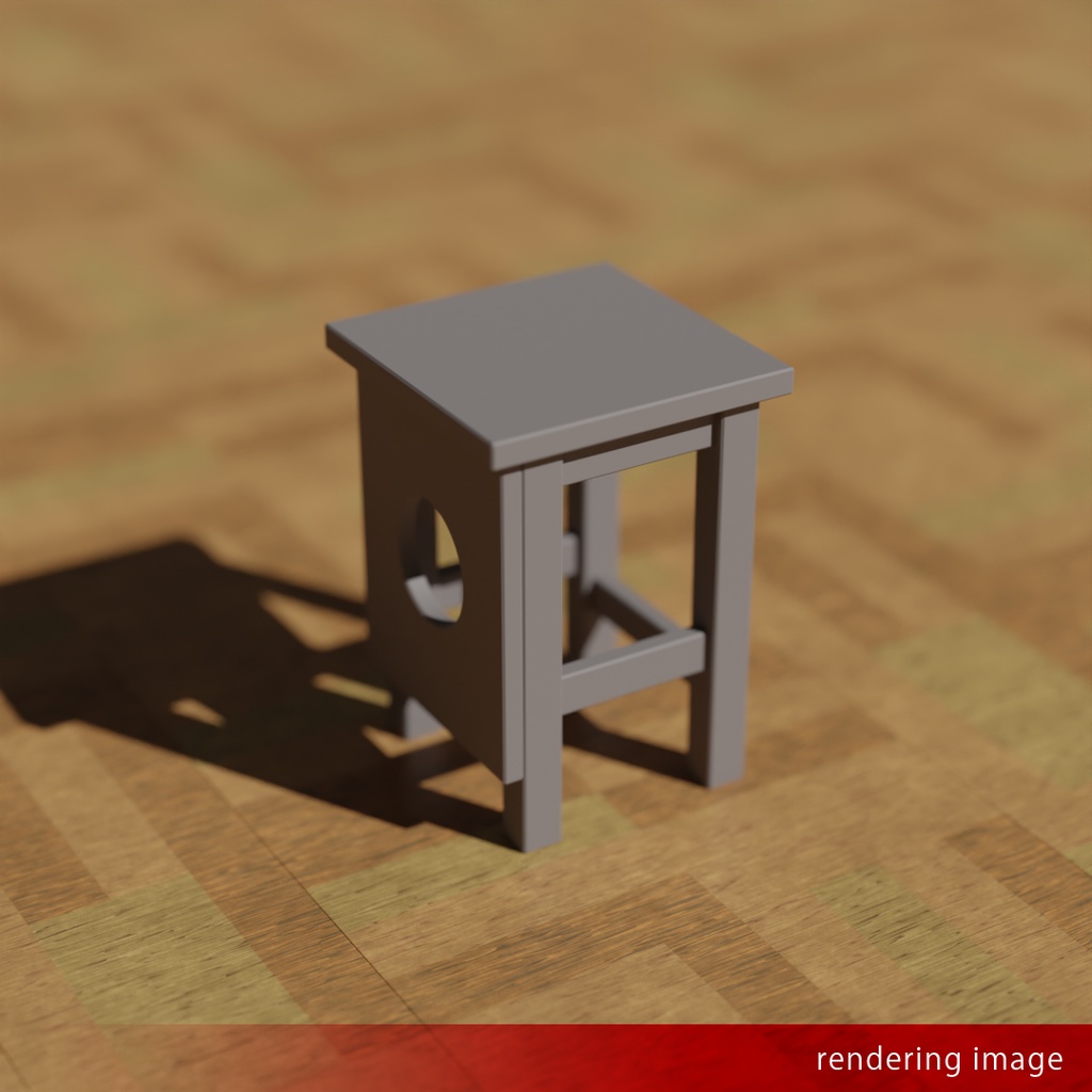 スツール_ 理科室のやつ