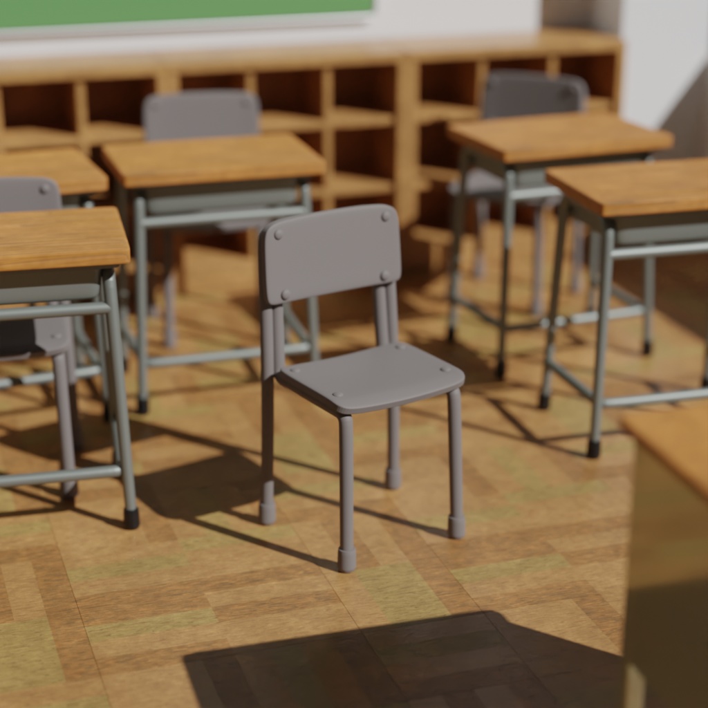 学校の椅子