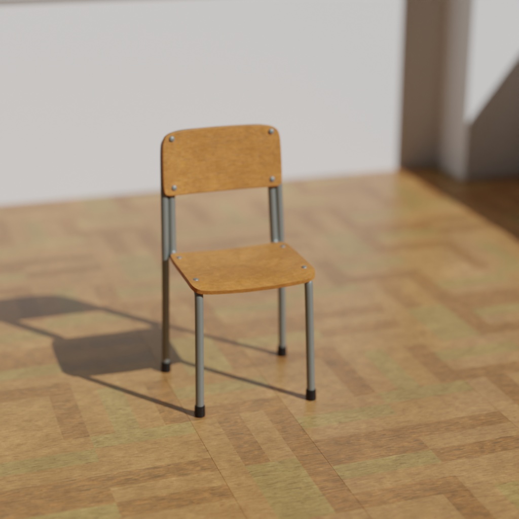 学校の椅子