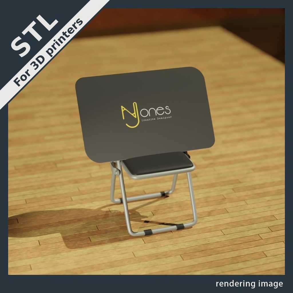 パイプ椅子(カードスタンド)