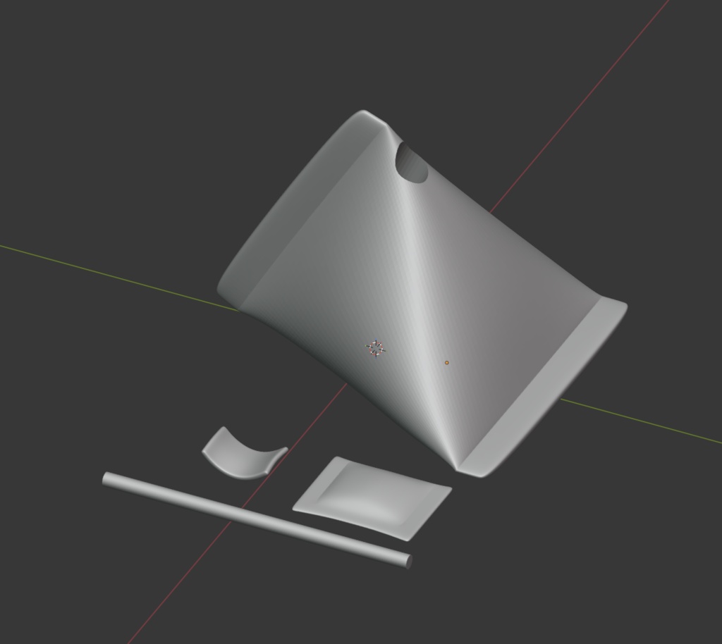 牛乳パック(ペンスタンド)