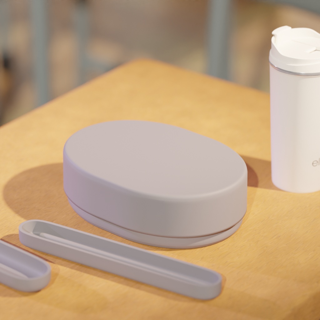 アルミの弁当箱 おはし