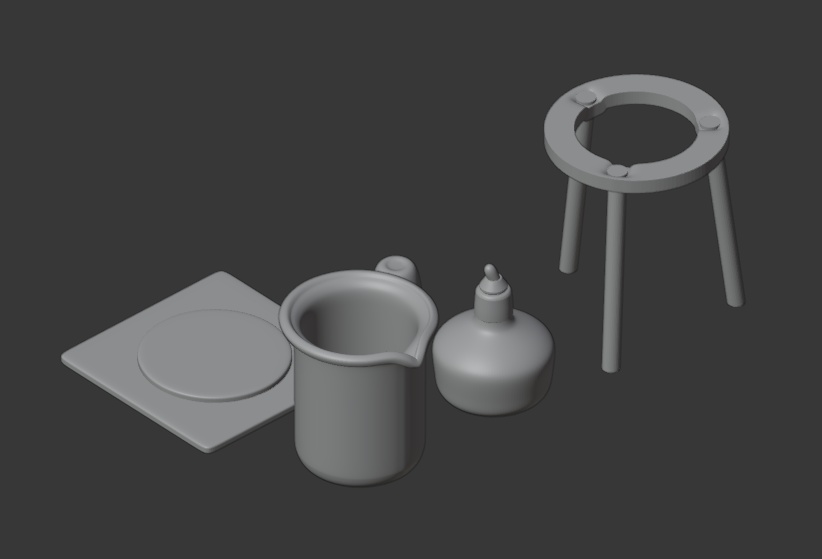 理科室にあるアルコールランプ