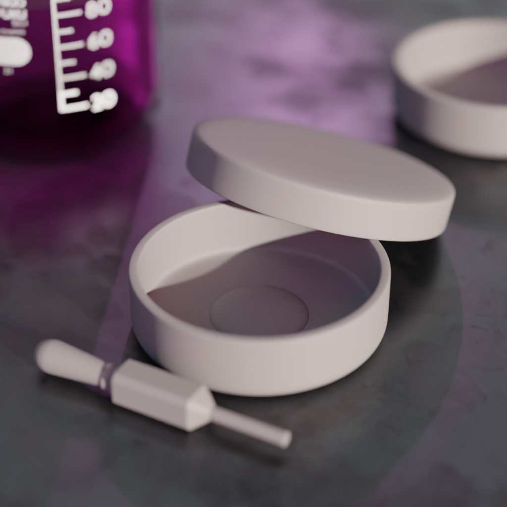 シャーレ(小物入れ)