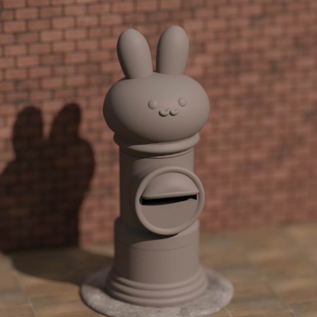 【¥0】郵便ポスト(貯金箱)