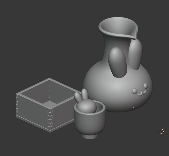 おちょこ・とっくり・升 3点セット