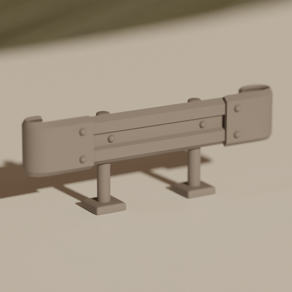 ガードレール2種(ストレート/カーブ)