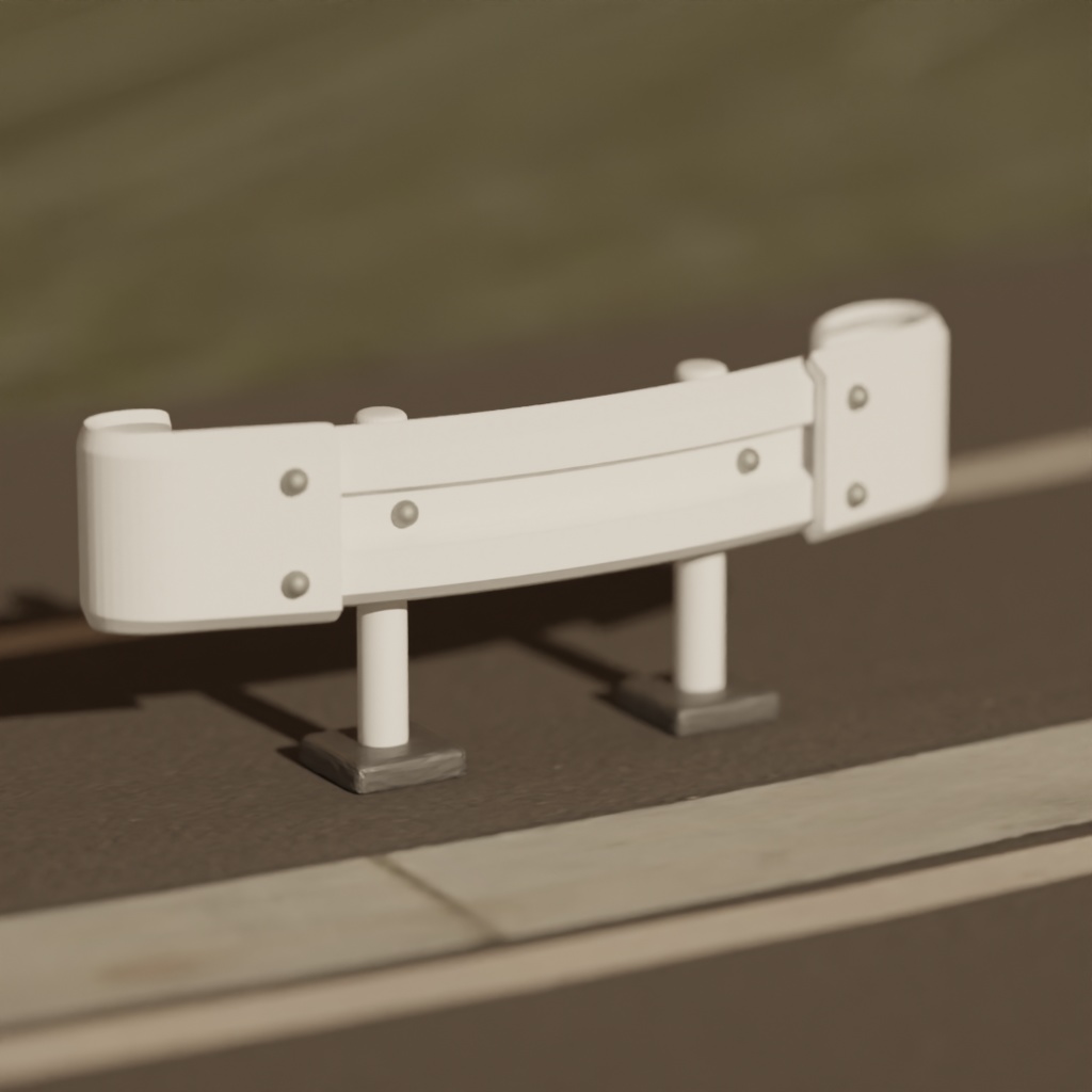 ガードレール2種(ストレート/カーブ)