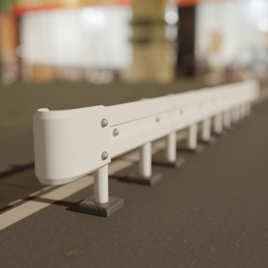 ガードレール2種(ストレート/カーブ)