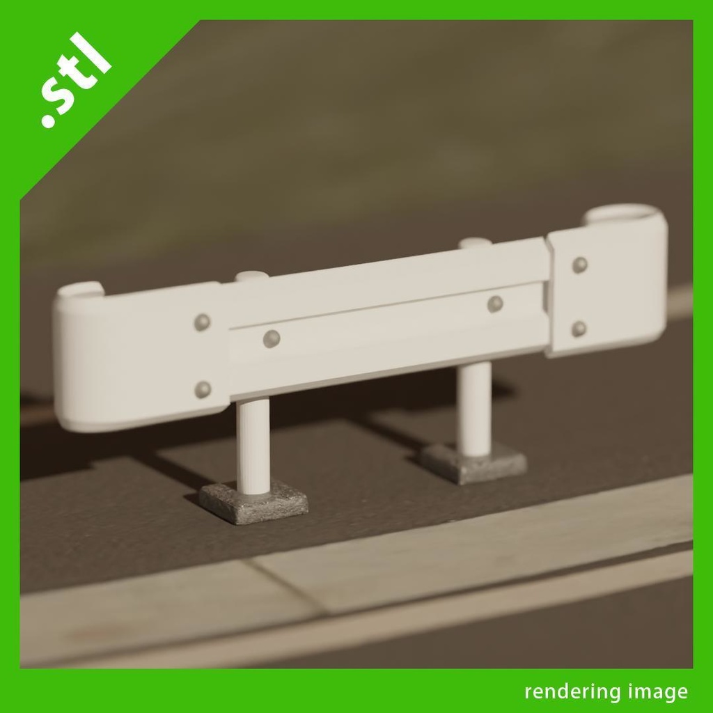 ガードレール2種(ストレート/カーブ)