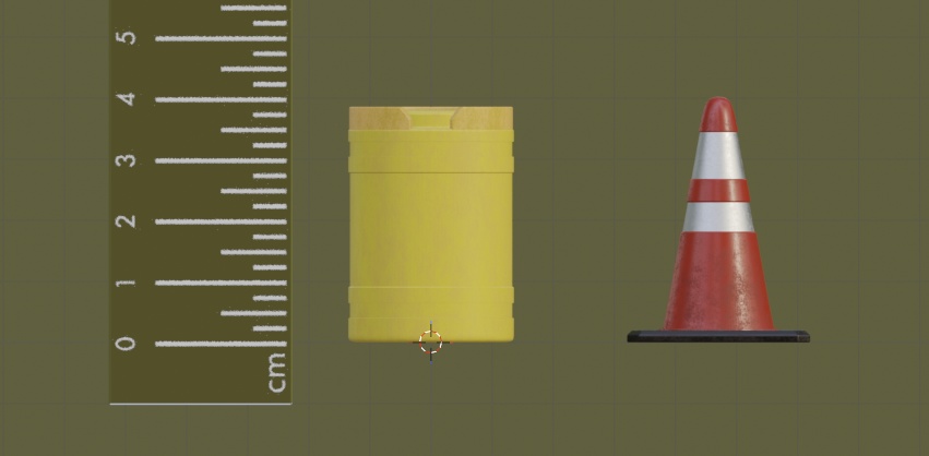 【¥0】三角コーン_クッションドラム