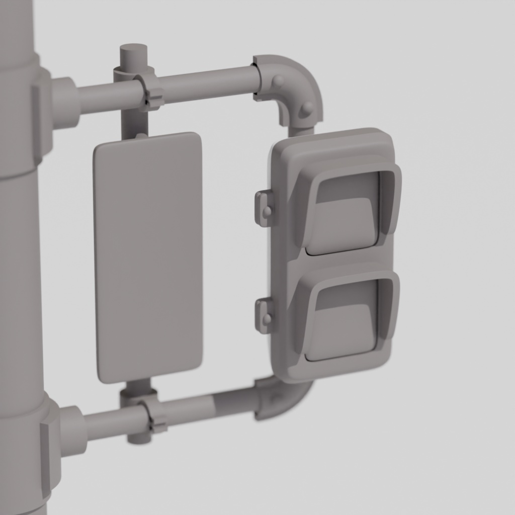 【¥0】 横断歩道の信号機