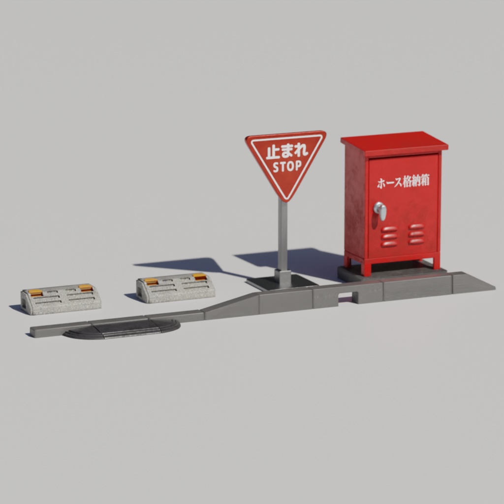 日本の道路 シーンセレクションB (それっぽくなる5点セット)