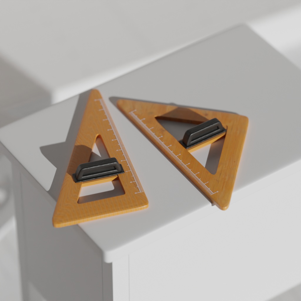 先生の三角定規