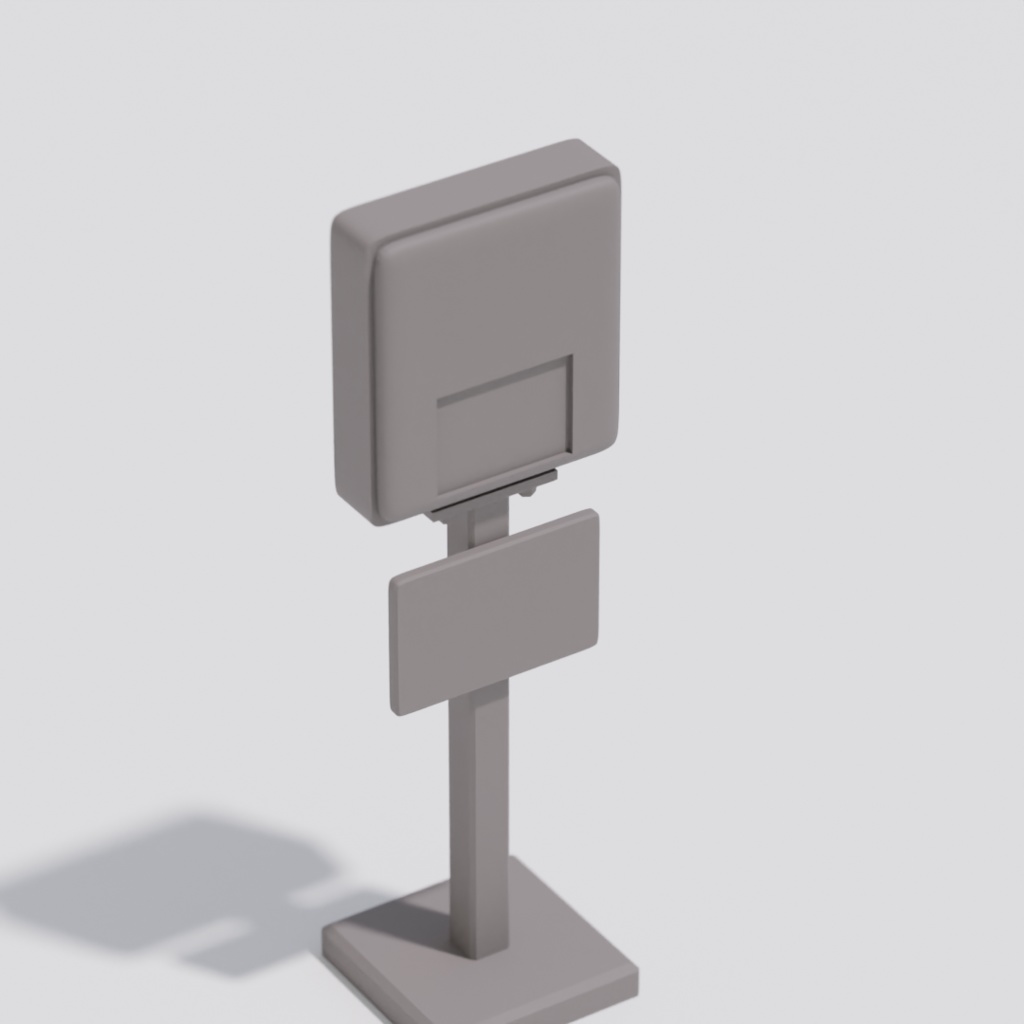 【¥0】駐車場のP看板