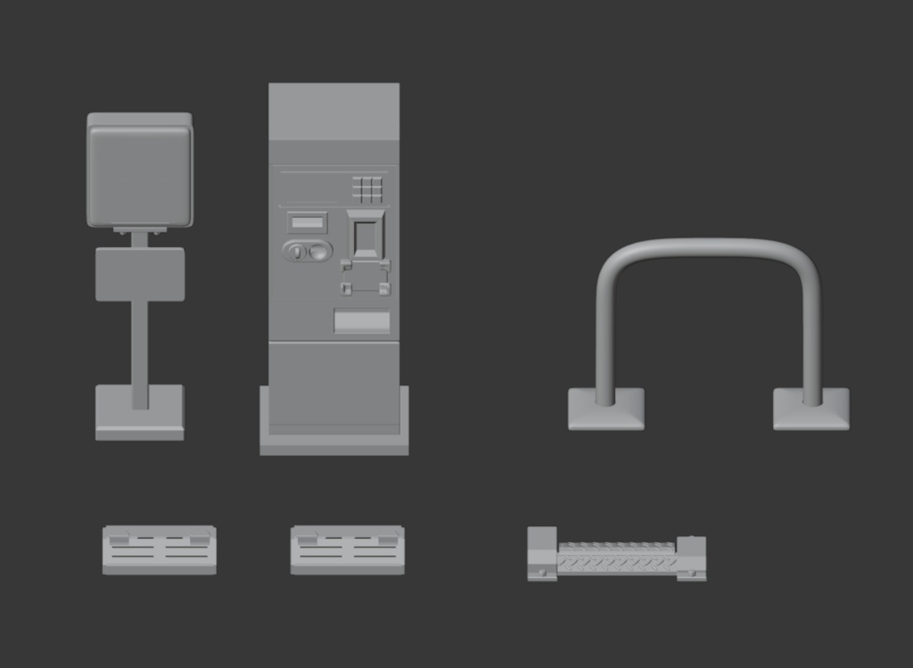 コインパーキング セットパック_(5モデル)