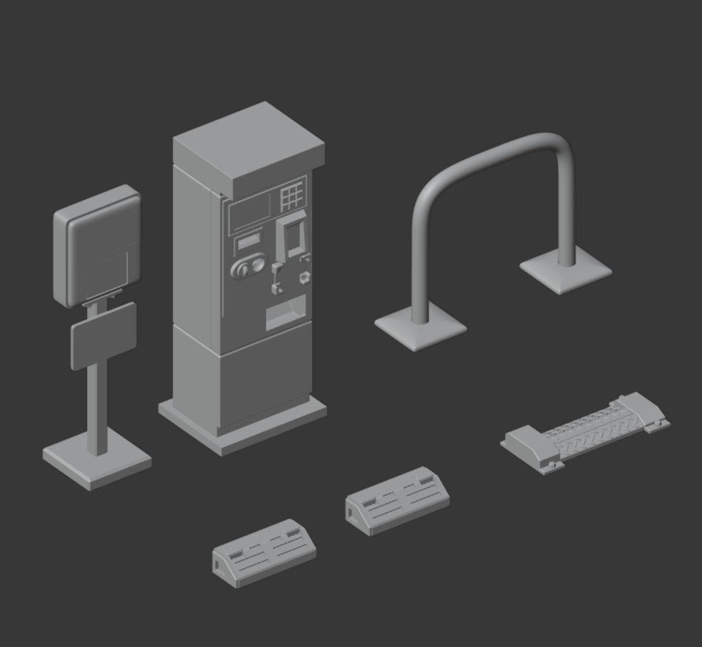 コインパーキング セットパック_(5モデル)