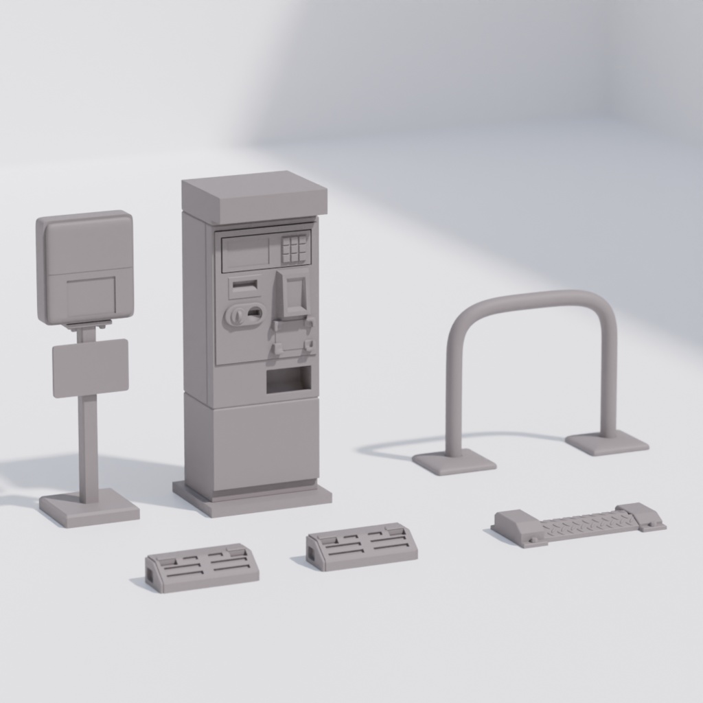 コインパーキング セットパック_(5モデル)