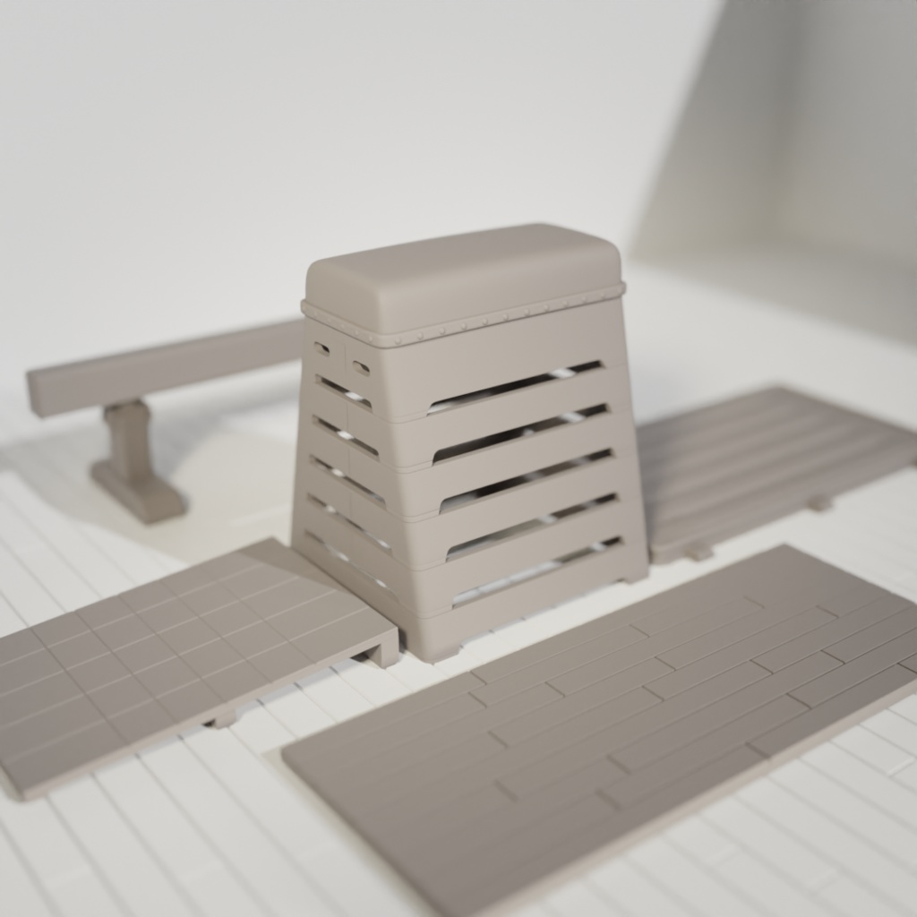 体育館セット(5モデル)