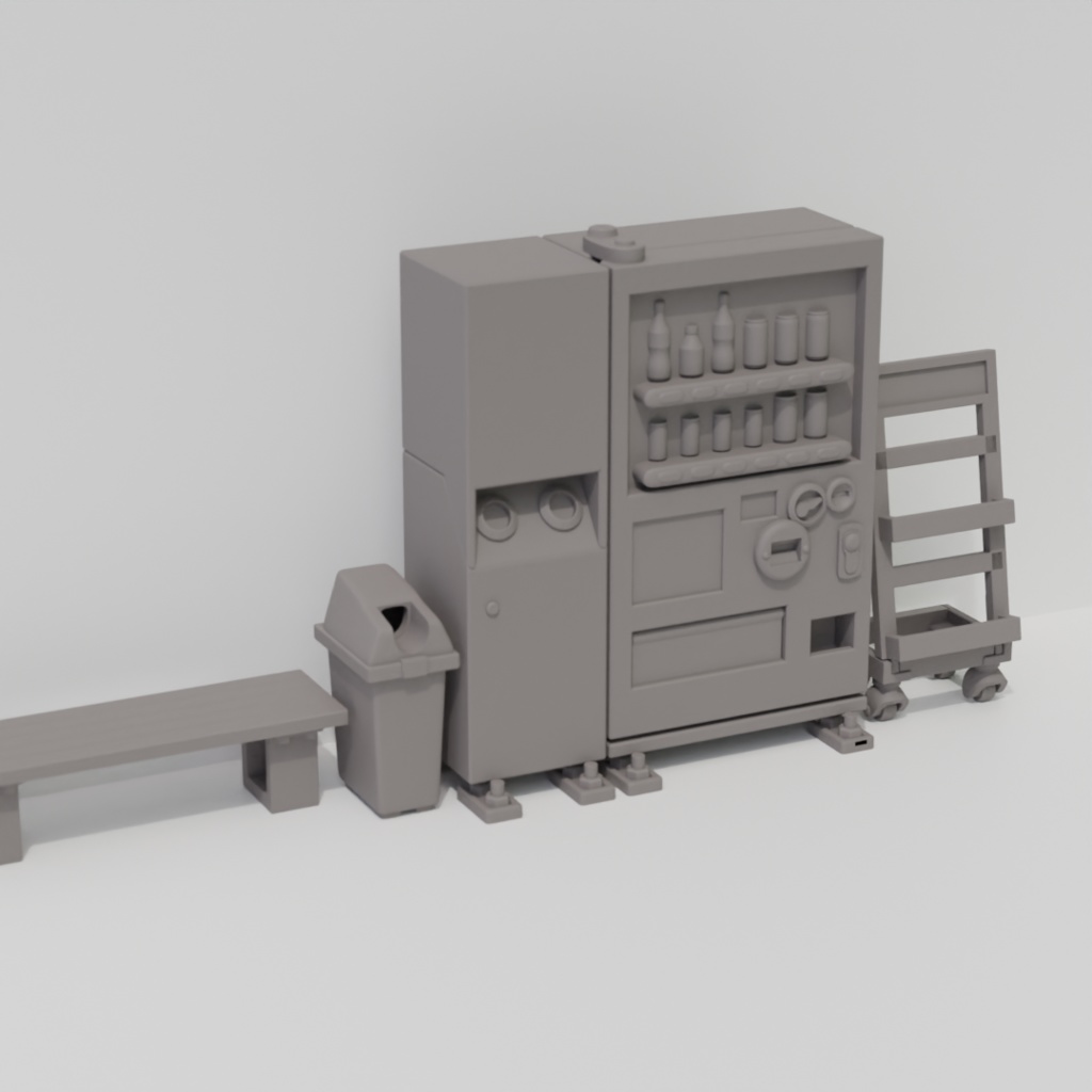 自動販売機_シーンセレクション(5モデル)