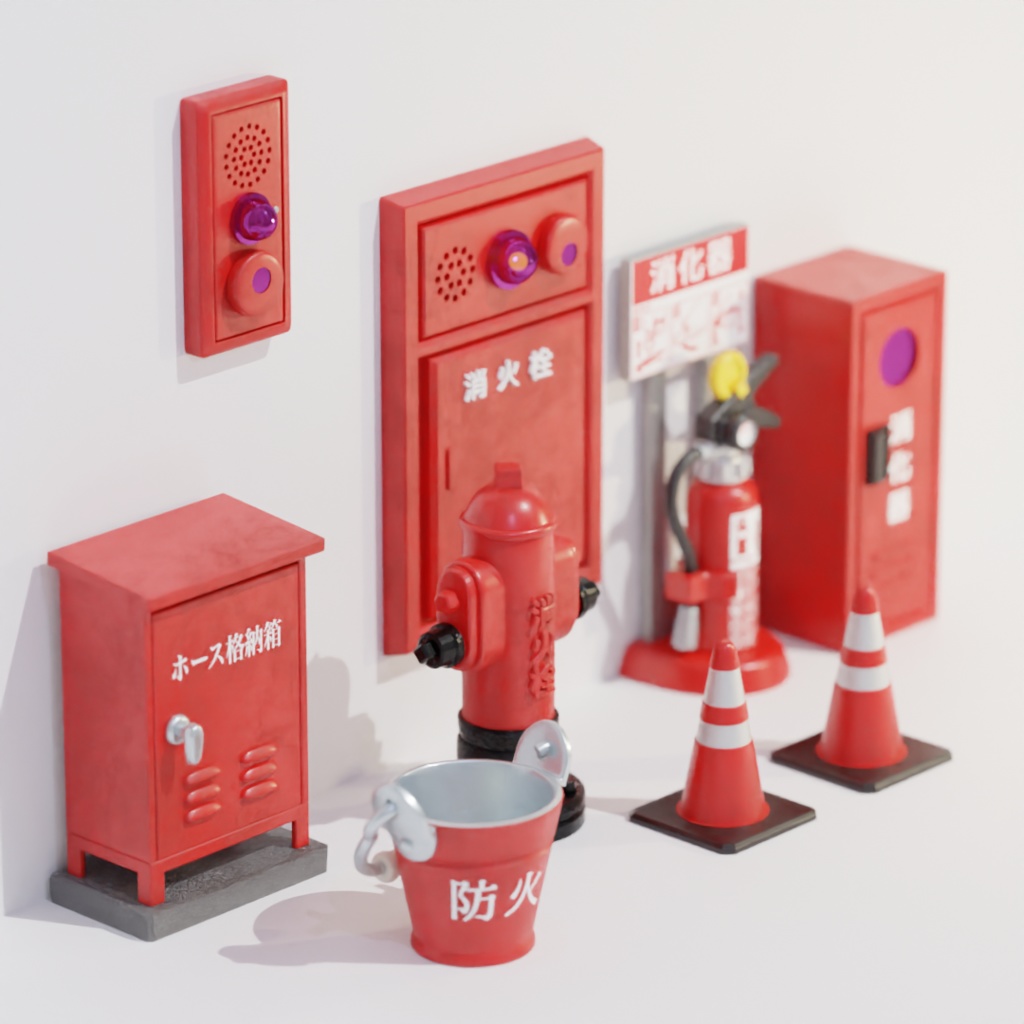 真っ赤な奴らがやって来る!ヤア! ヤア! ヤア! 消防欲張りパック(8モデル)