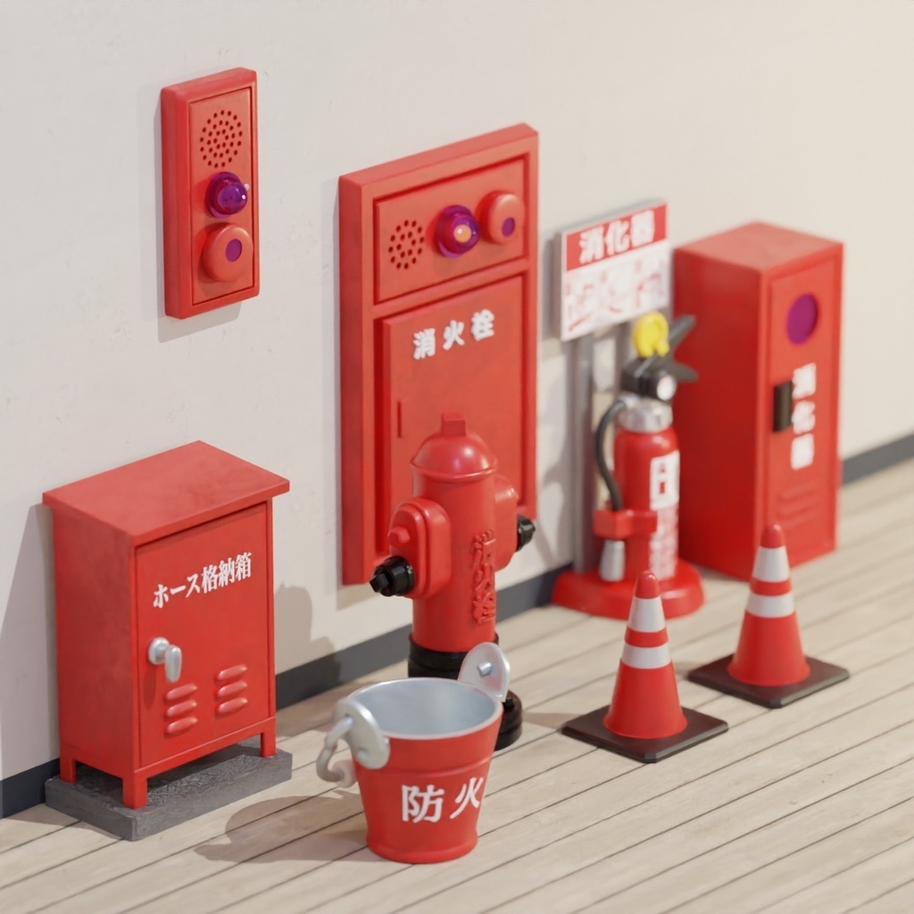 真っ赤な奴らがやって来る!ヤア! ヤア! ヤア! 消防欲張りパック(8モデル)