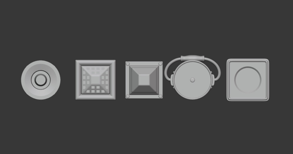 灰皿ファイヴ(5モデル)