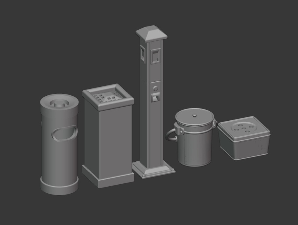 灰皿ファイヴ(5モデル)