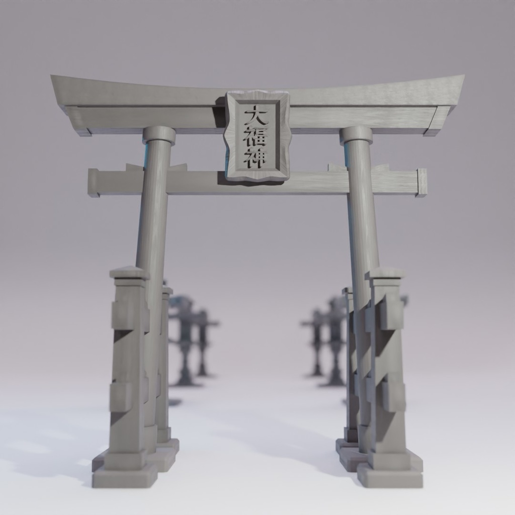 【¥0】鳥居(未分割・未調整)