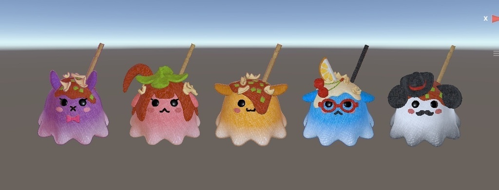 【 期間限定無料版有】【VRChat/Unity】 メンダコ焼きちゃん