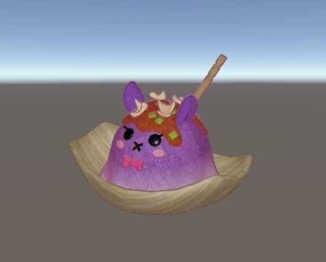 【 期間限定無料版有】【VRChat/Unity】 メンダコ焼きちゃん