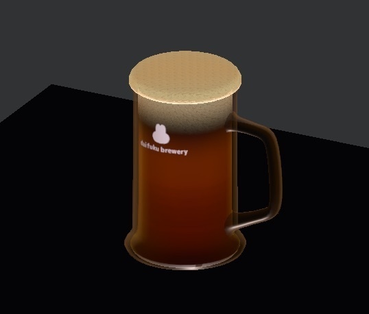 【無料】【VRChat/Unity】ビール