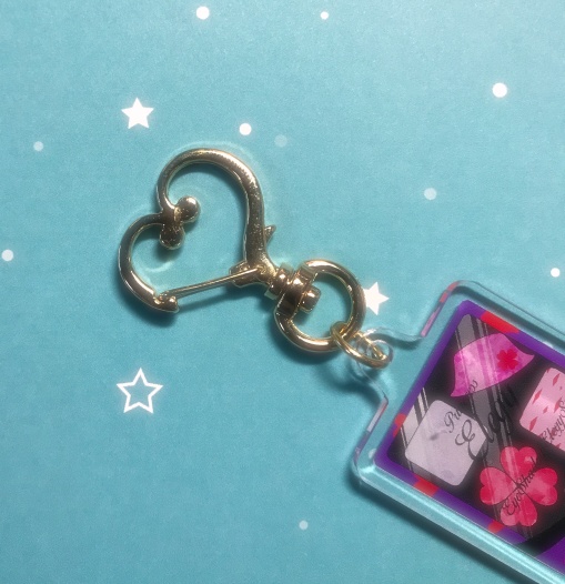 デビルチルドレン赤の書 キャライメージアイシャドウパレット アクリルキーホルダー エレジー