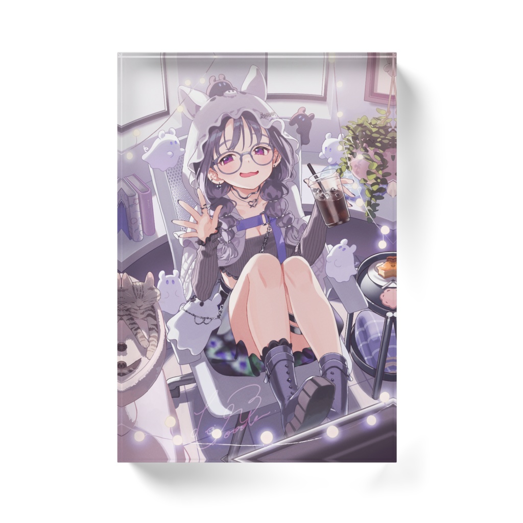 ぶーたNewキービジュアルアクリルブロック