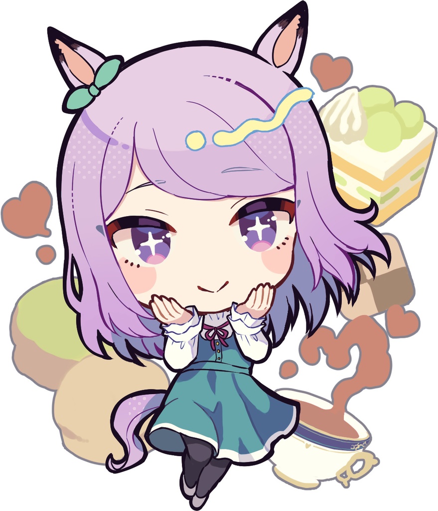 何でもアフタヌーンティーにするマックちゃんアクスタ