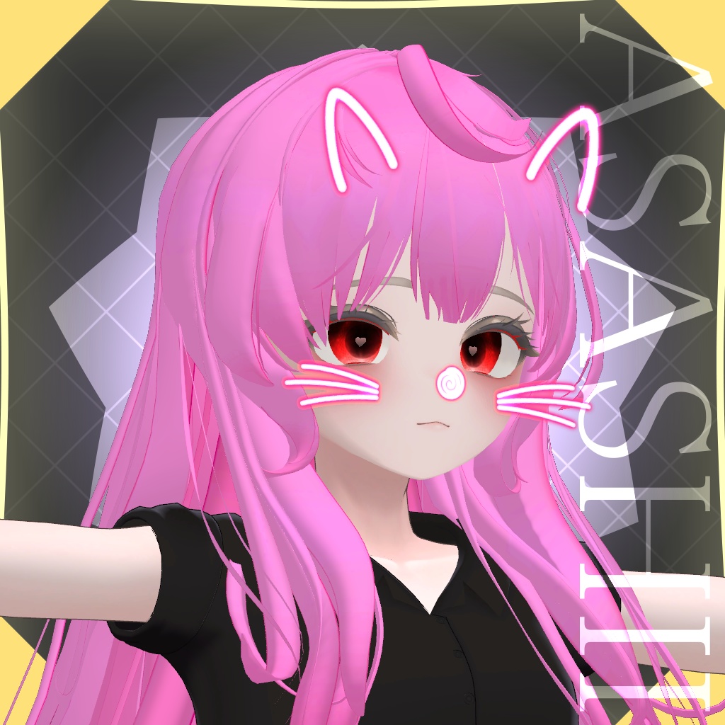 ๐ Cat / Fox Holographic face ๐ฆ